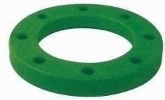 De groene Plastic Montage PPR die van PPR Ring Flange Type Hexagon Head-Code steunen